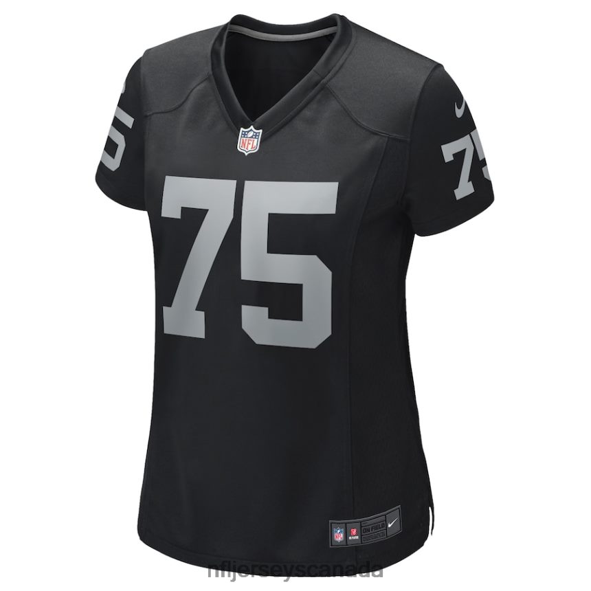 Women Las Vegas Raiders Howie Long Nike Black Game Retired Player Jersey Clothing NFL TBXFR62562