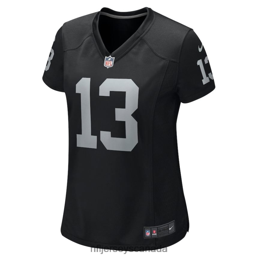 Women Las Vegas Raiders Hunter Renfrow Nike Black Game Jersey Clothing NFL TBXFR63432