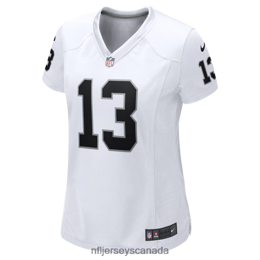 Women Las Vegas Raiders Hunter Renfrow Nike White Game Player Jersey Clothing NFL TBXFR64668