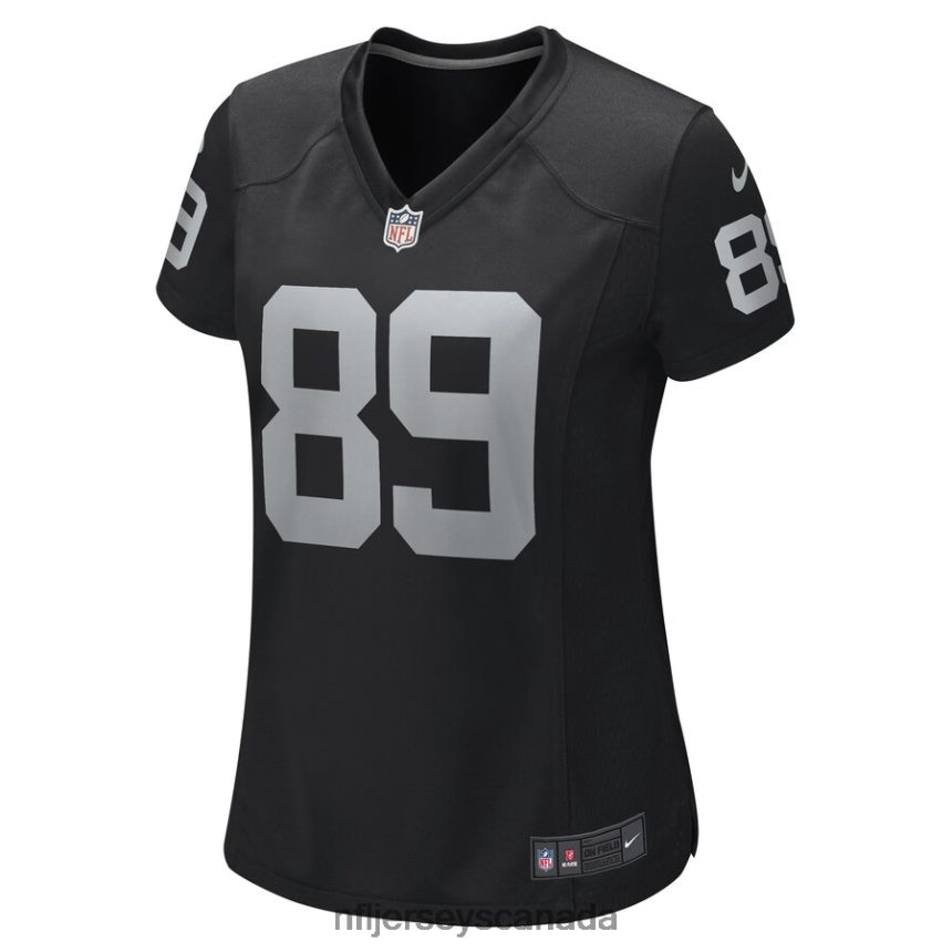 Women Las Vegas Raiders Isaiah Zuber Nike Black Game Player Jersey Clothing NFL TBXFR66630