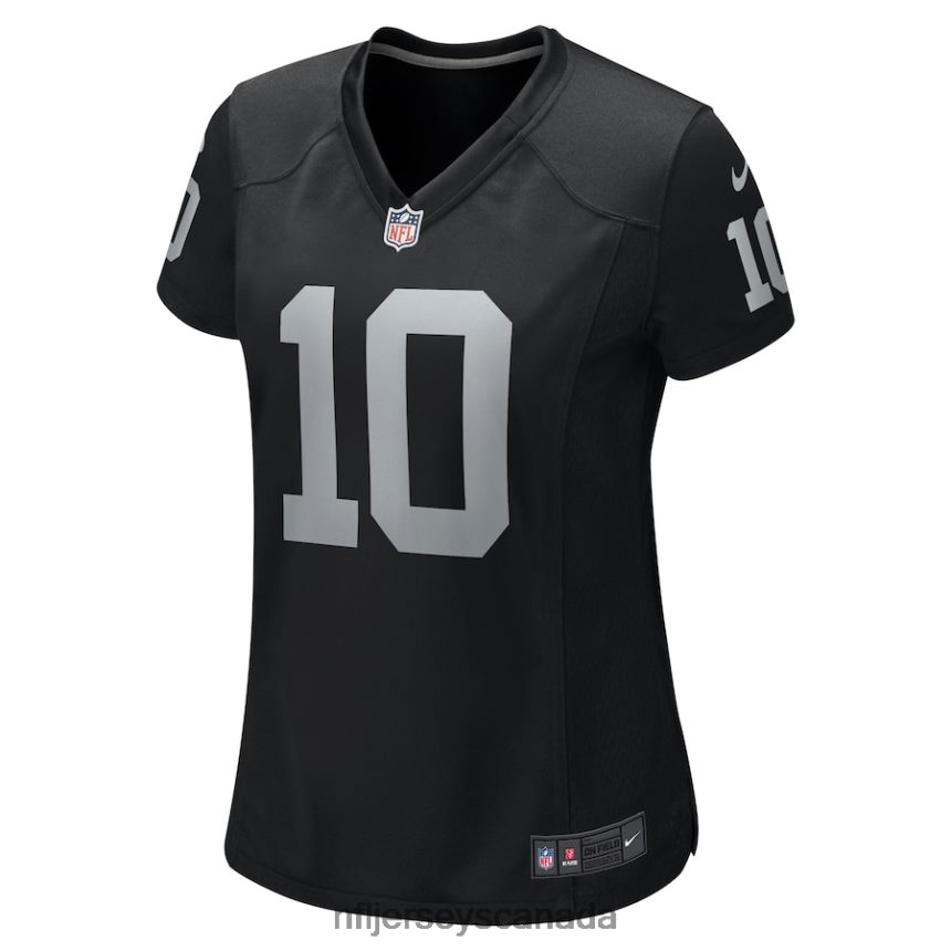 Women Las Vegas Raiders Jimmy Garoppolo Nike Black Game Player Jersey Clothing NFL TBXFR691
