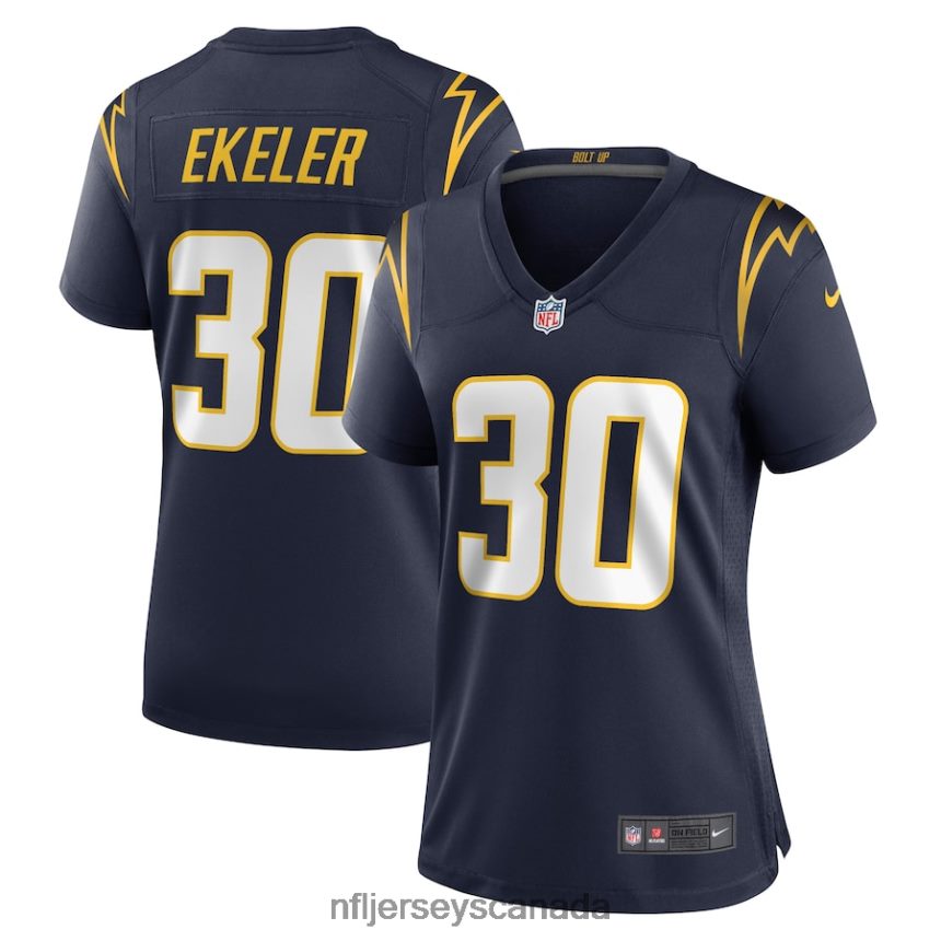 Women Los Angeles Chargers Austin Ekeler Nike Navy Game Jersey Clothing NFL TBXFR61849