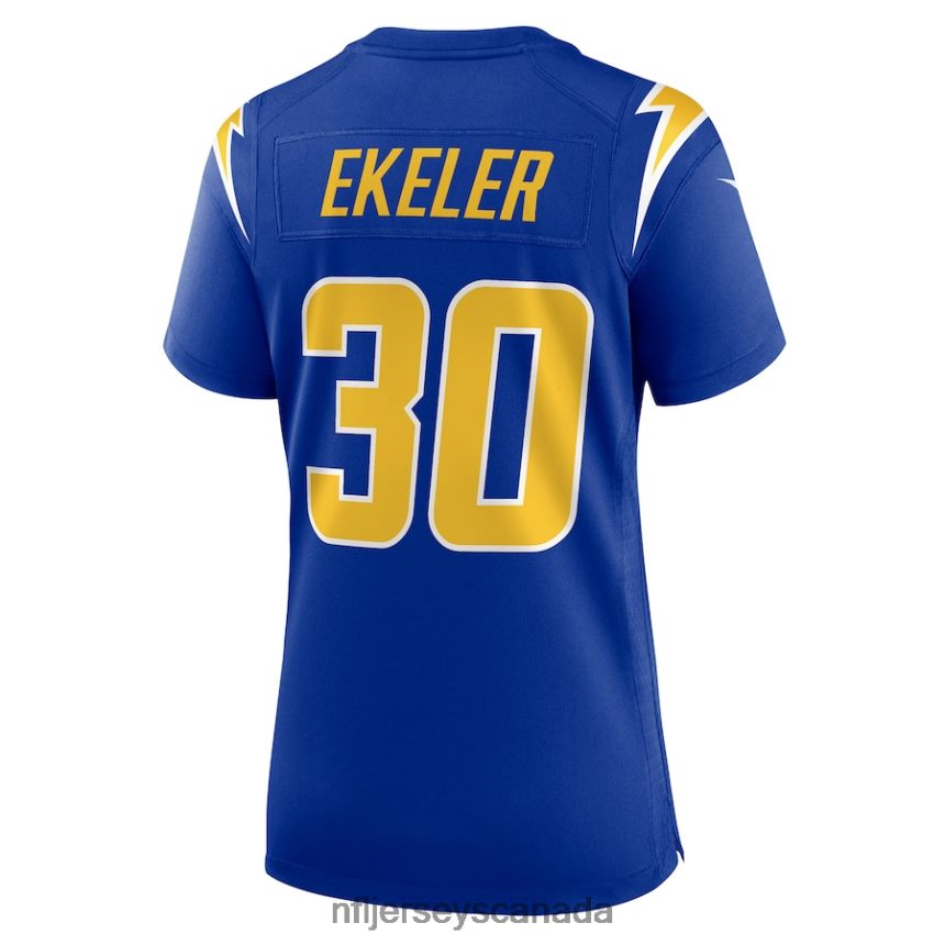 Women Los Angeles Chargers Austin Ekeler Nike Royal Game Jersey Clothing NFL TBXFR63022