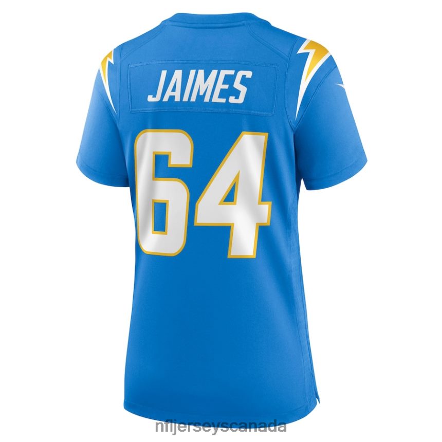 Women Los Angeles Chargers Brenden Jaimes Nike Powder Blue Nike Game Jersey Clothing NFL TBXFR66326