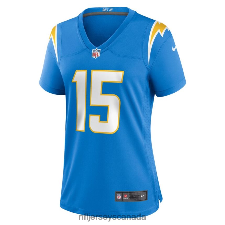 Women Los Angeles Chargers Cameron Dicker Nike Powder Blue Game Player Jersey Clothing NFL TBXFR62395