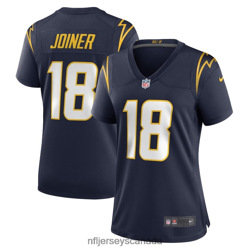 Women Los Angeles Chargers Charlie Joiner Nike Navy Retired Player Jersey Clothing NFL TBXFR66826