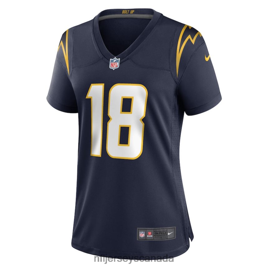 Women Los Angeles Chargers Charlie Joiner Nike Navy Retired Player Jersey Clothing NFL TBXFR66826