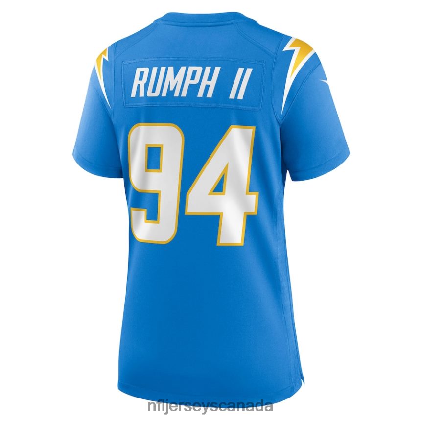 Women Los Angeles Chargers Chris Rumph II Nike Powder Blue Game Jersey Clothing NFL TBXFR66666