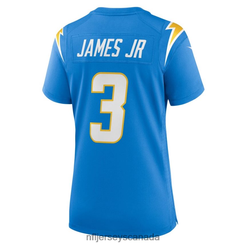 Women Los Angeles Chargers Derwin James Jr Nike Powder Blue Game Jersey Clothing NFL TBXFR65486