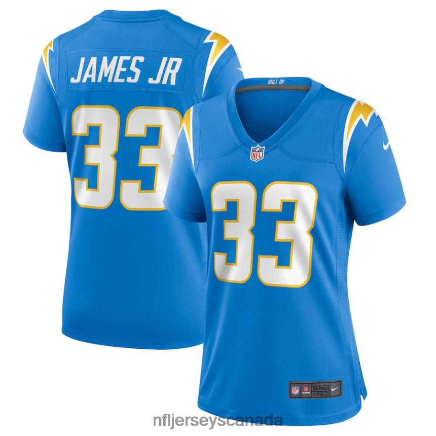 Women Los Angeles Chargers Derwin James Nike Powder Blue Game Jersey Clothing NFL TBXFR64184