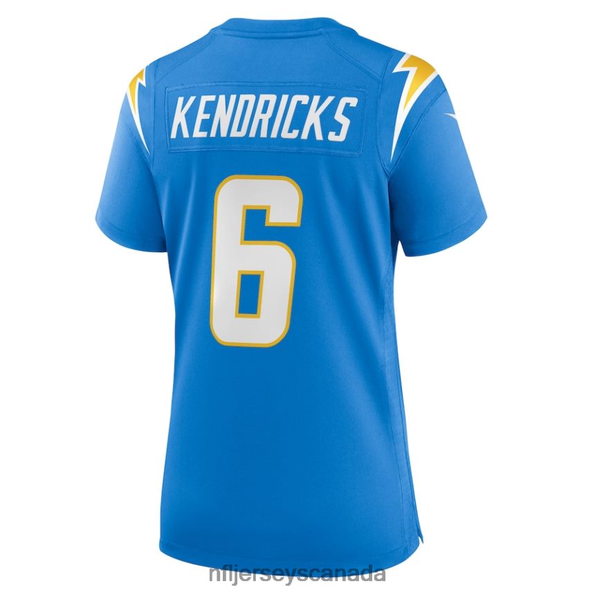 Women Los Angeles Chargers Eric Kendricks Nike Powder Blue Game Player Jersey Clothing NFL TBXFR61367