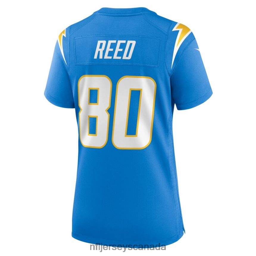 Women Los Angeles Chargers Joe Reed Nike Powder Blue Home Game Player Jersey Clothing NFL TBXFR65844
