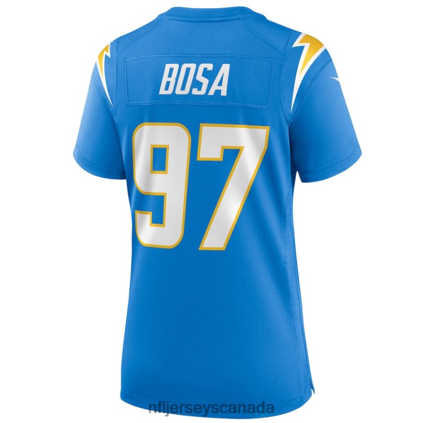 Women Los Angeles Chargers Joey Bosa Nike Powder Blue Game Jersey Clothing NFL TBXFR62921