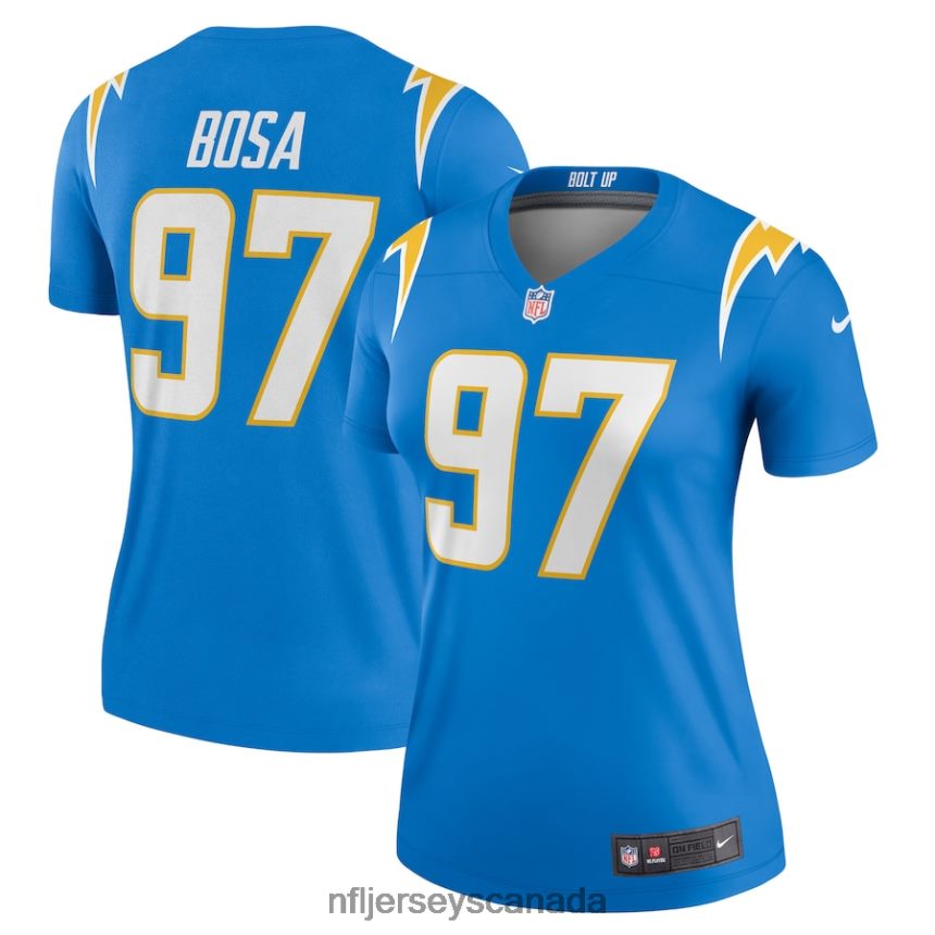 Women Los Angeles Chargers Joey Bosa Nike Powder Blue Legend Jersey Clothing NFL TBXFR63492