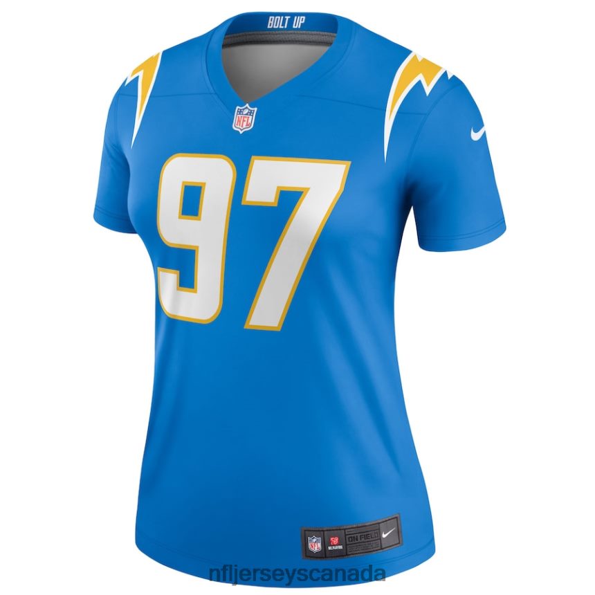 Women Los Angeles Chargers Joey Bosa Nike Powder Blue Legend Jersey Clothing NFL TBXFR63492