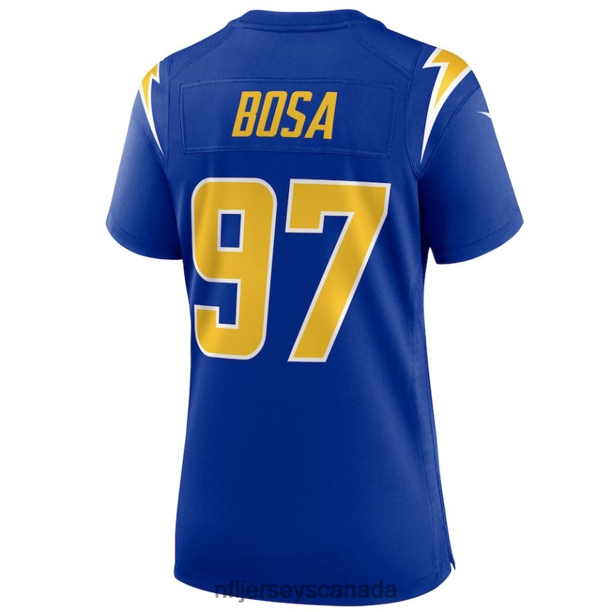 Women Los Angeles Chargers Joey Bosa Nike Royal 2nd Alternate Game Jersey Clothing NFL TBXFR66594
