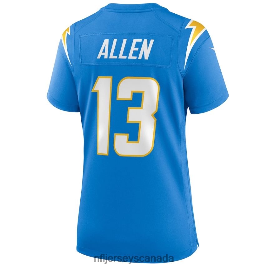 Women Los Angeles Chargers Keenan Allen Nike Powder Blue Game Jersey Clothing NFL TBXFR63122