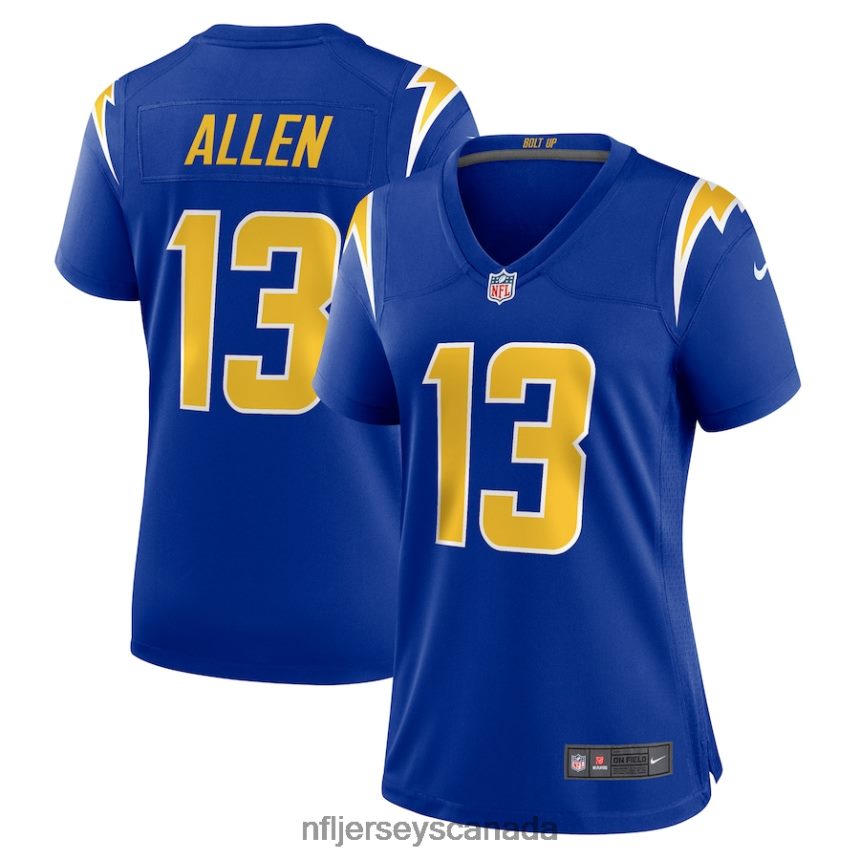 Women Los Angeles Chargers Keenan Allen Nike Royal Game Jersey Clothing NFL TBXFR63299