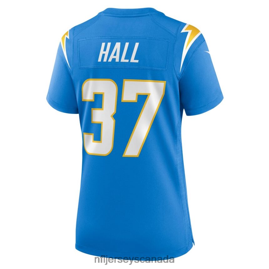 Women Los Angeles Chargers Kemon Hall Nike Powder Blue Nike Game Jersey Clothing NFL TBXFR67040