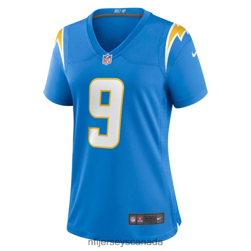 Women Los Angeles Chargers Kenneth Murray Jr Nike Powder Blue Game Jersey Clothing NFL TBXFR65978