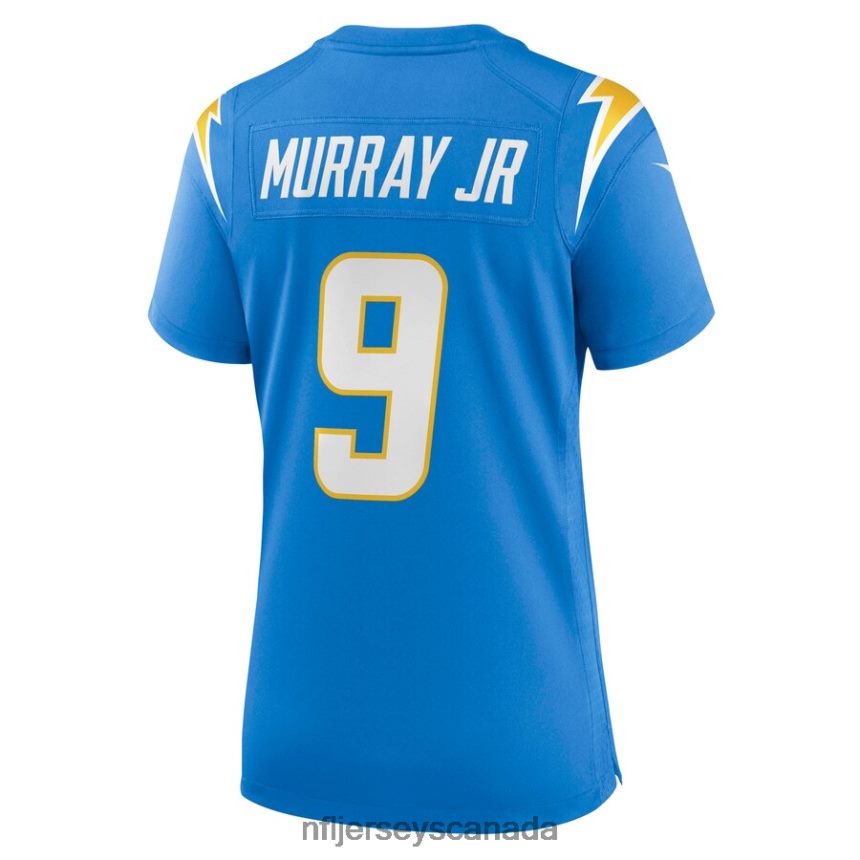 Women Los Angeles Chargers Kenneth Murray Jr Nike Powder Blue Game Jersey Clothing NFL TBXFR65978