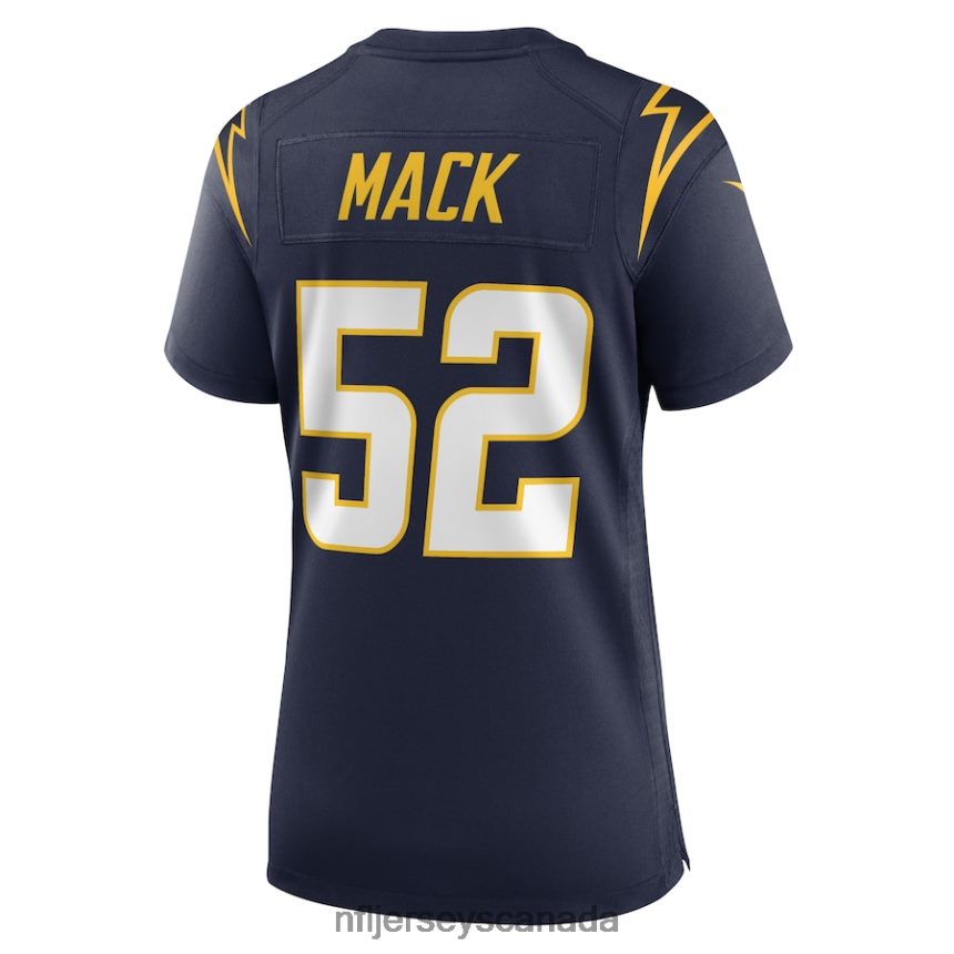 Women Los Angeles Chargers Khalil Mack Nike Navy Alternate Game Jersey Clothing NFL TBXFR66060