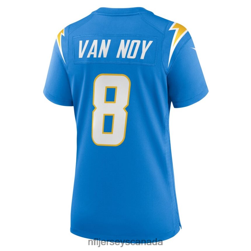 Women Los Angeles Chargers Kyle Van Noy Nike Powder Blue Player Game Jersey Clothing NFL TBXFR66614