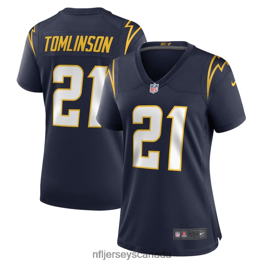 Women Los Angeles Chargers LaDainian Tomlinson Nike Navy Retired Player Jersey Clothing NFL TBXFR62728