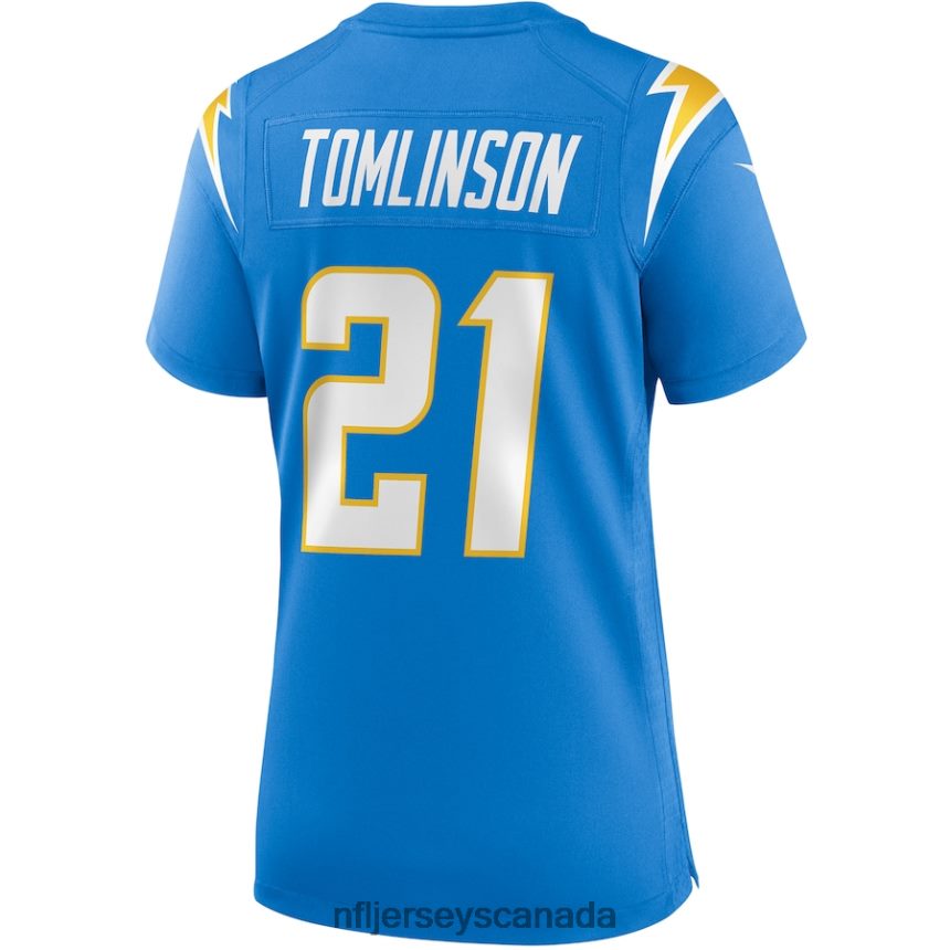 Women Los Angeles Chargers LaDainian Tomlinson Nike Powder Blue Game Retired Player Jersey Clothing NFL TBXFR64859