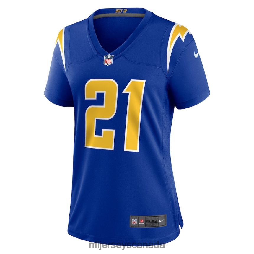 Women Los Angeles Chargers LaDainian Tomlinson Nike Royal Retired Game Jersey Clothing NFL TBXFR65860
