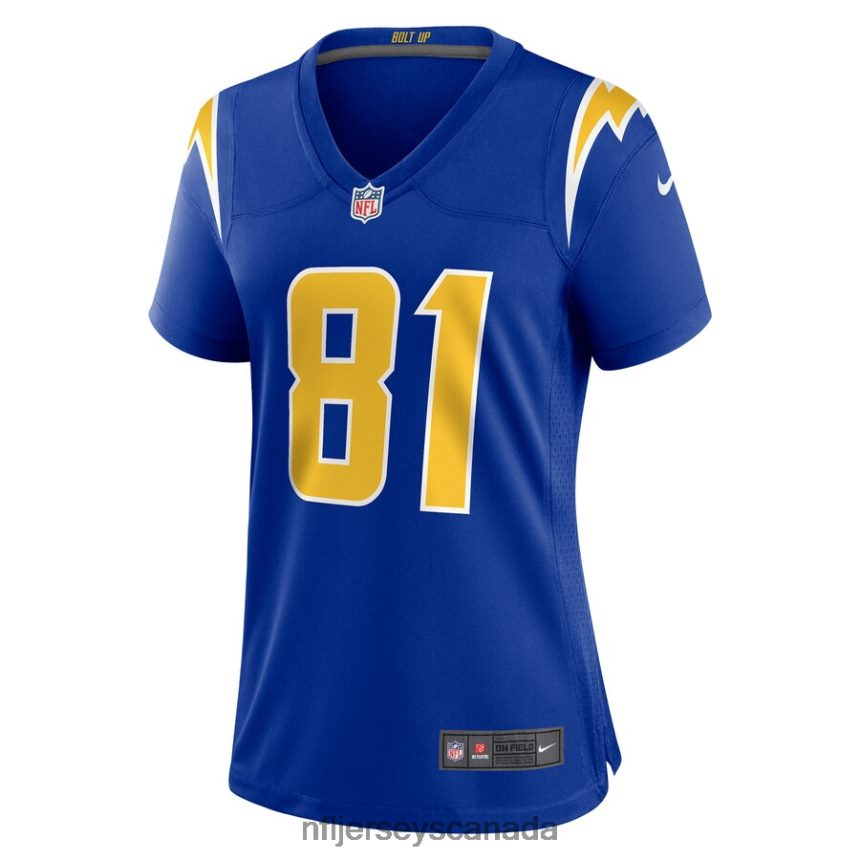 Women Los Angeles Chargers Mike Williams Nike Royal Game Jersey Clothing NFL TBXFR66521