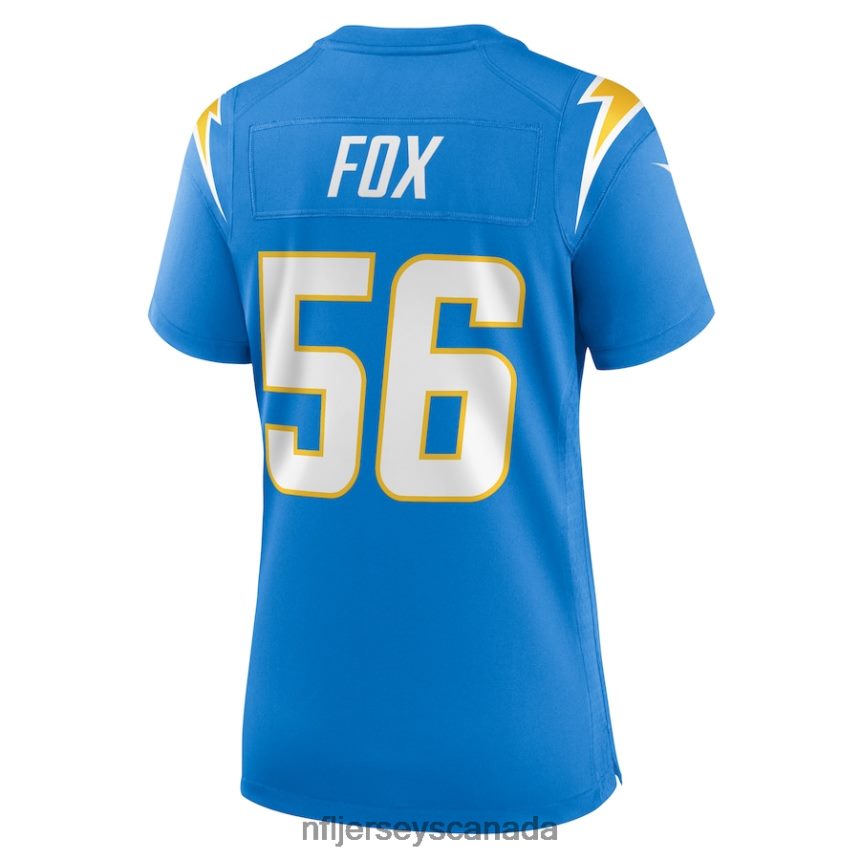 Women Los Angeles Chargers Morgan Fox Nike Powder Blue Player Game Jersey Clothing NFL TBXFR64864
