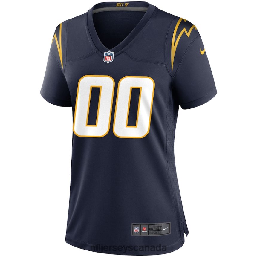 Women Los Angeles Chargers Nike Navy Alternate Custom Game Jersey Clothing NFL TBXFR61502
