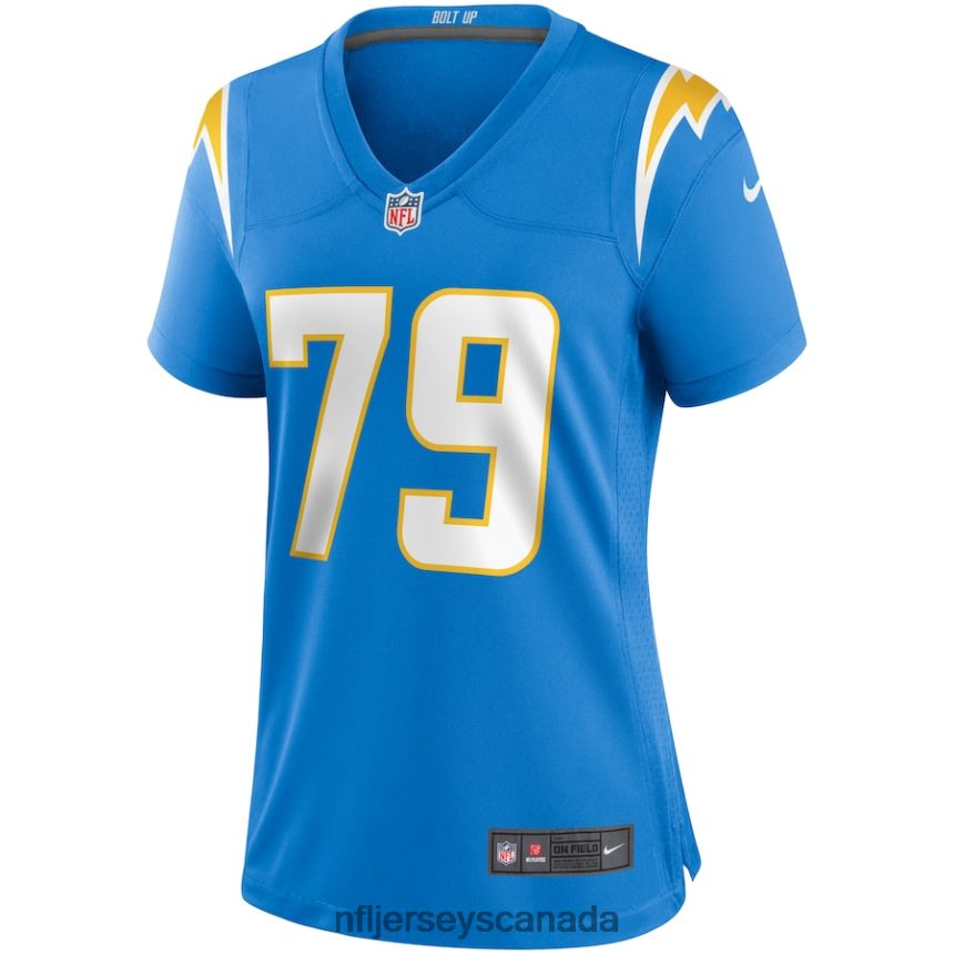 Women Los Angeles Chargers Trey Pipkins III Nike Powder Blue Game Jersey Clothing NFL TBXFR66345