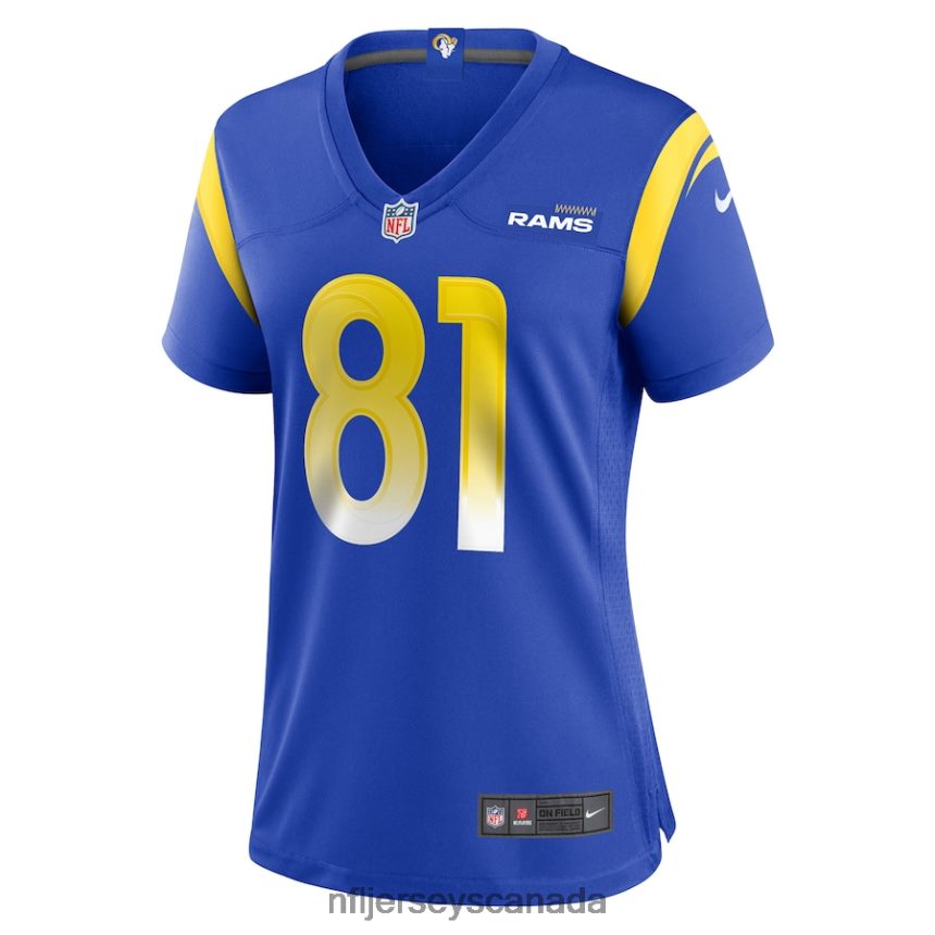 Women Los Angeles Rams Austin Trammell Nike Royal Game Player Jersey Clothing NFL TBXFR65761