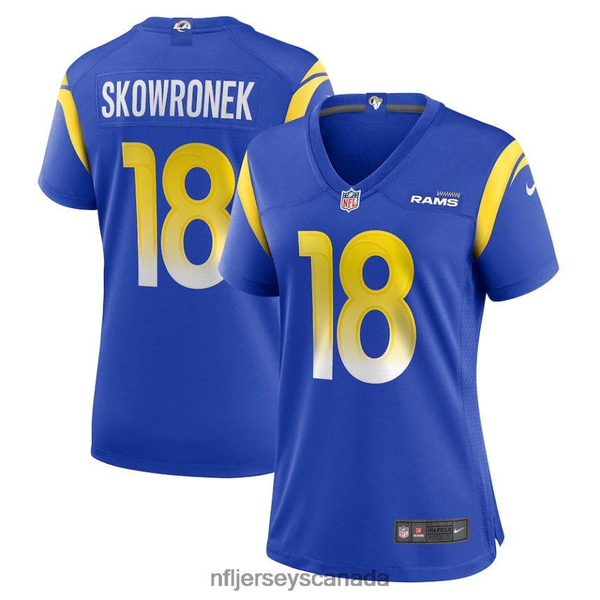 Women Los Angeles Rams Ben Skowronek Nike Royal Game Jersey Clothing NFL TBXFR66016