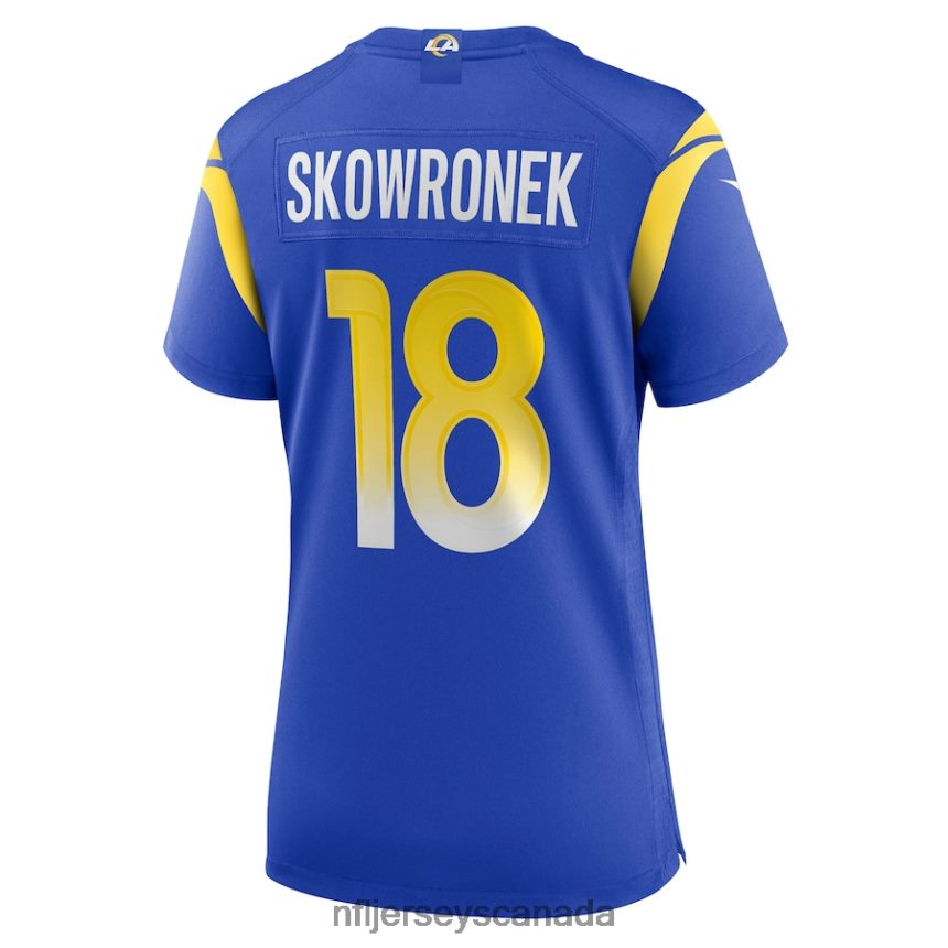 Women Los Angeles Rams Ben Skowronek Nike Royal Game Jersey Clothing NFL TBXFR66016
