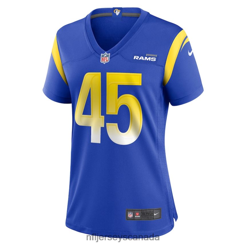 Women Los Angeles Rams Bobby Wagner Nike Royal Game Jersey Clothing NFL TBXFR61401
