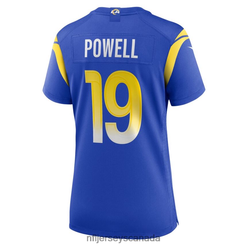 Women Los Angeles Rams Brandon Powell Nike Royal Game Jersey Clothing NFL TBXFR67098