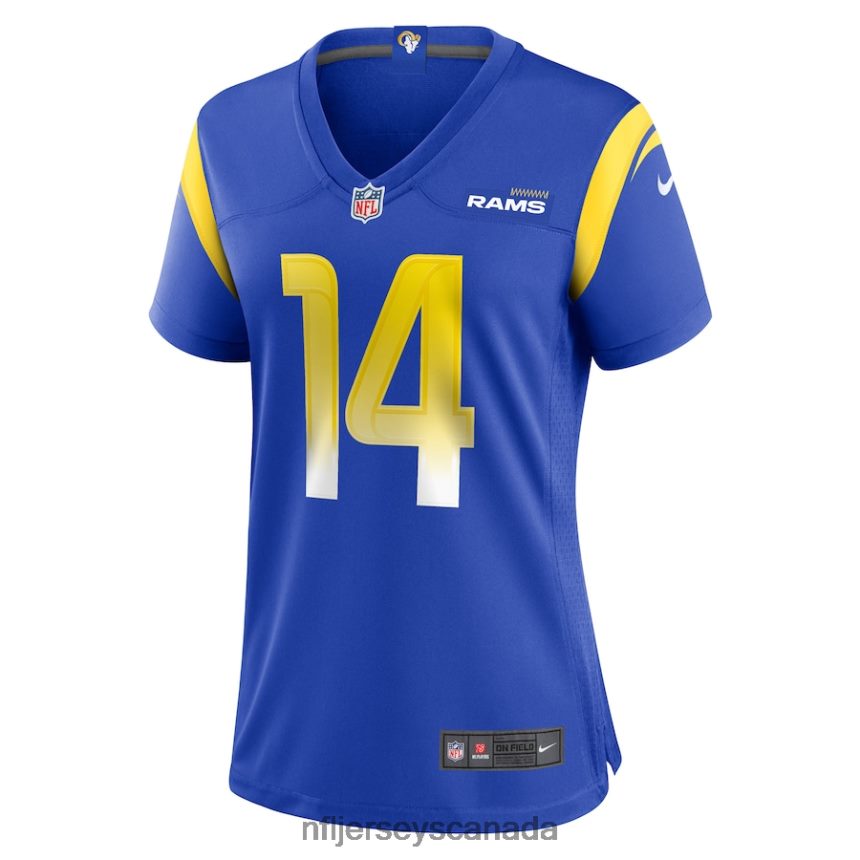 Women Los Angeles Rams Cobie Durant Nike Royal Game Player Jersey Clothing NFL TBXFR65418