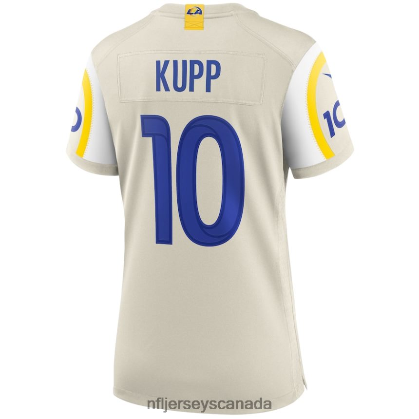 Women Los Angeles Rams Cooper Kupp Nike Bone Game Jersey Clothing NFL TBXFR64613