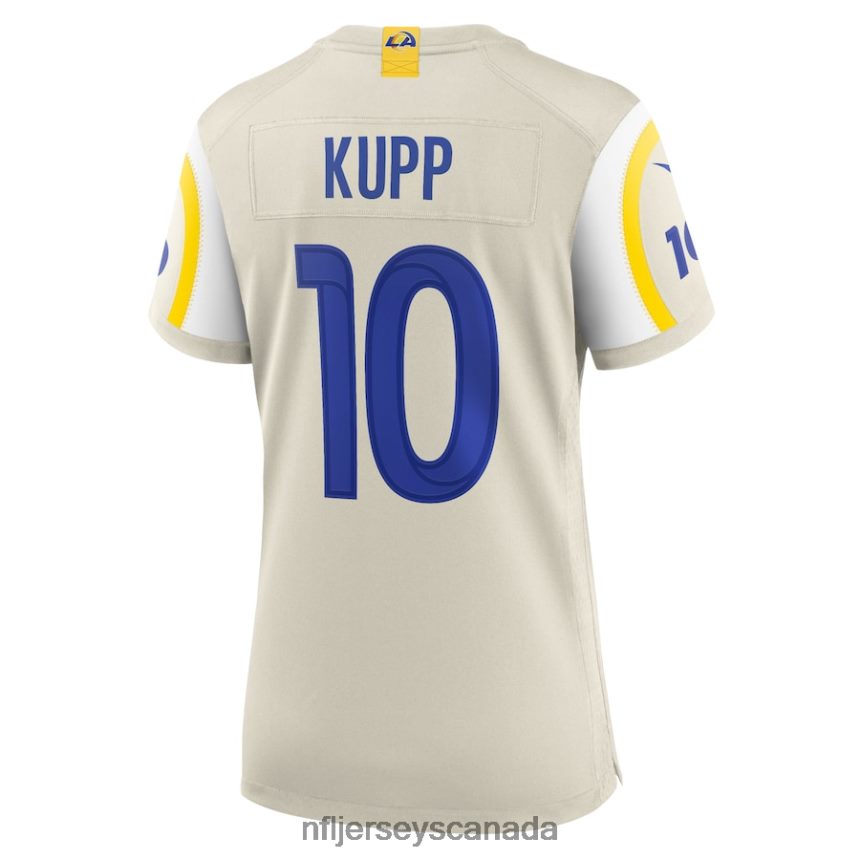 Women Los Angeles Rams Cooper Kupp Nike Bone Player Game Jersey Clothing NFL TBXFR62791
