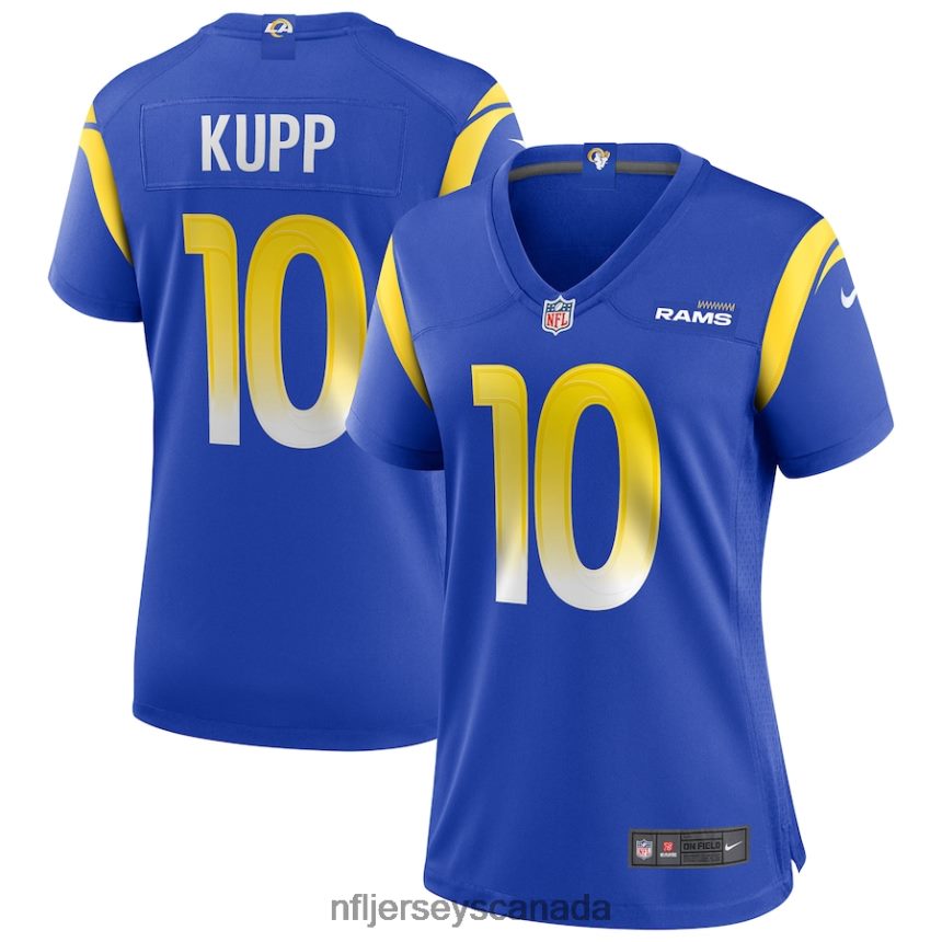 Women Los Angeles Rams Cooper Kupp Nike Royal Game Jersey Clothing NFL TBXFR61288