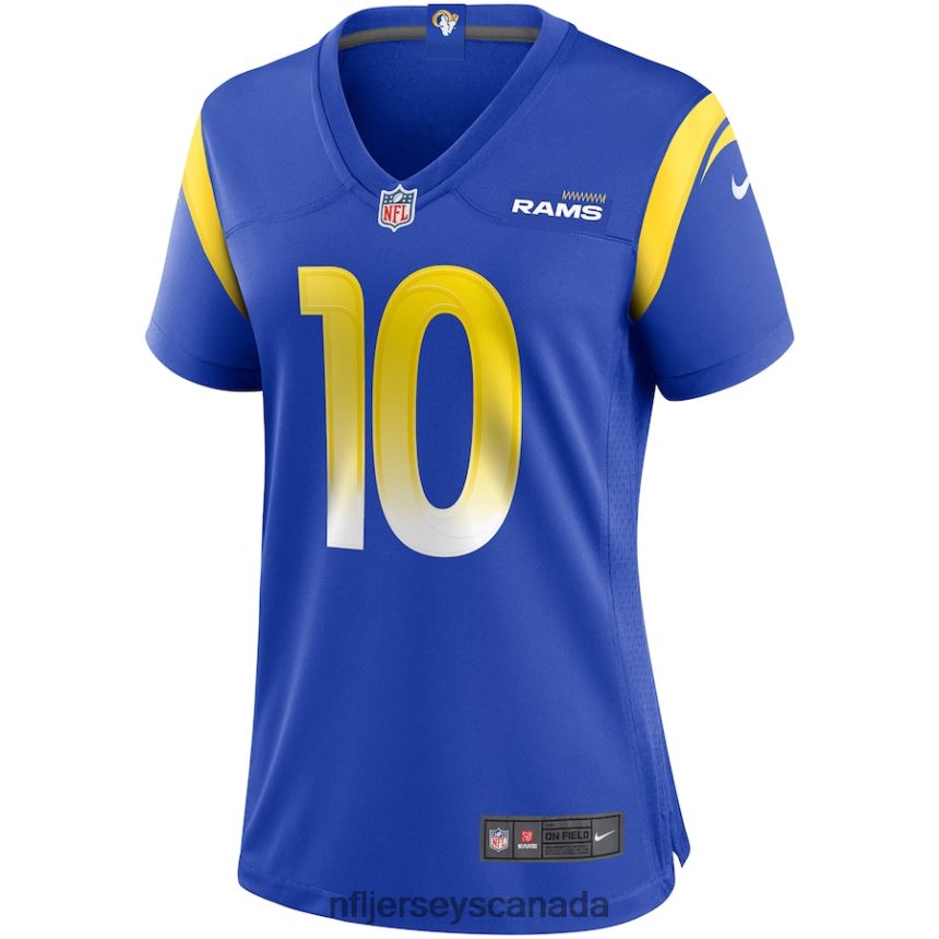 Women Los Angeles Rams Cooper Kupp Nike Royal Game Jersey Clothing NFL TBXFR61288