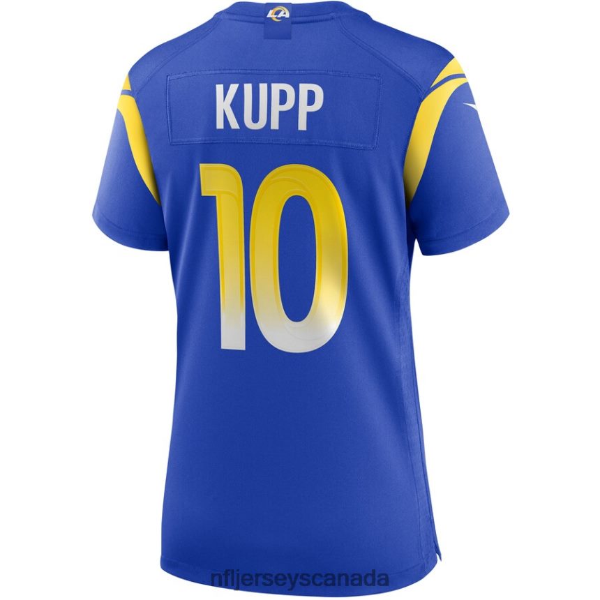 Women Los Angeles Rams Cooper Kupp Nike Royal Team Game Jersey Clothing NFL TBXFR61021