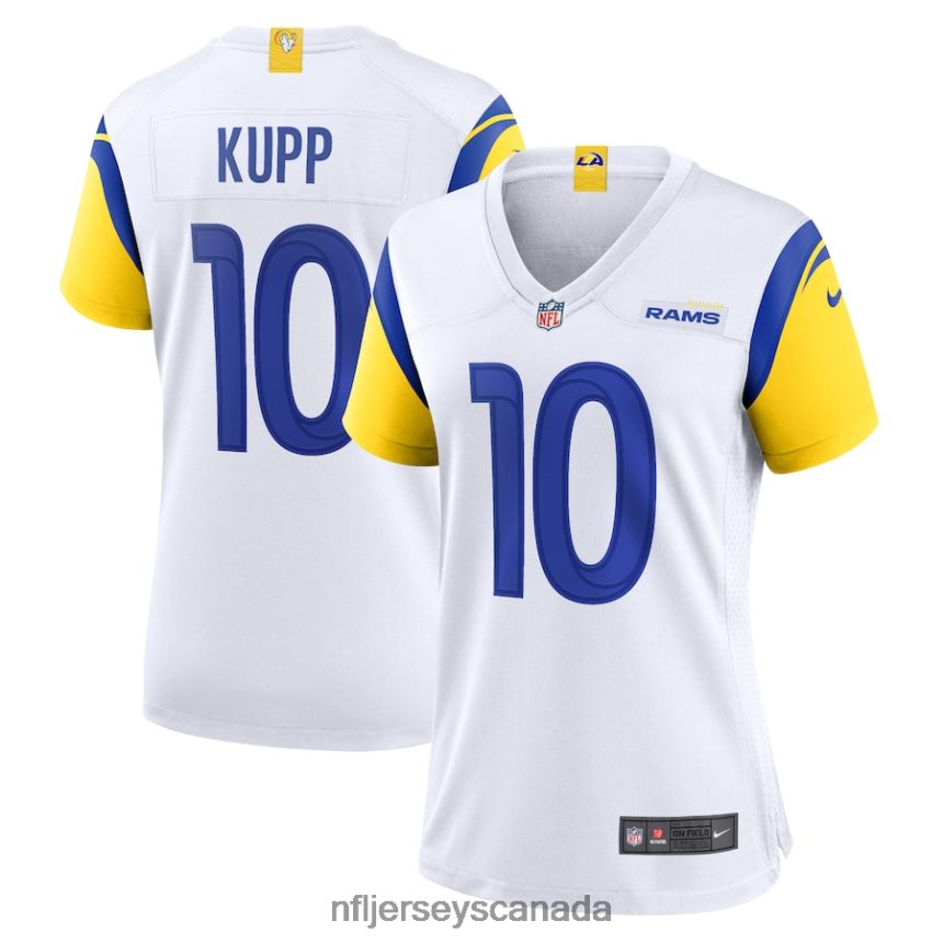 Women Los Angeles Rams Cooper Kupp Nike White Alternate Game Jersey Clothing NFL TBXFR61771
