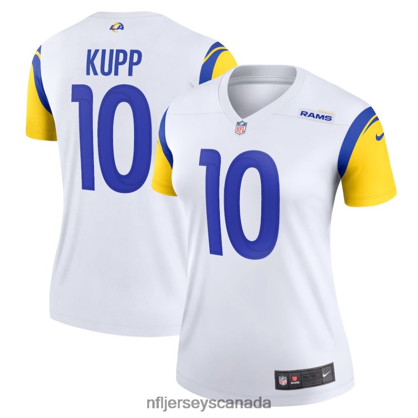 Women Los Angeles Rams Cooper Kupp Nike White Legend Jersey Clothing NFL TBXFR61778