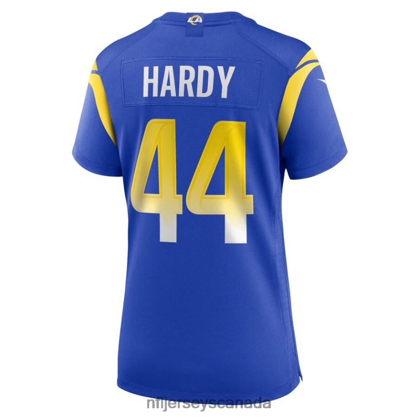 Women Los Angeles Rams Daniel Hardy Nike Royal Game Player Jersey Clothing NFL TBXFR66937