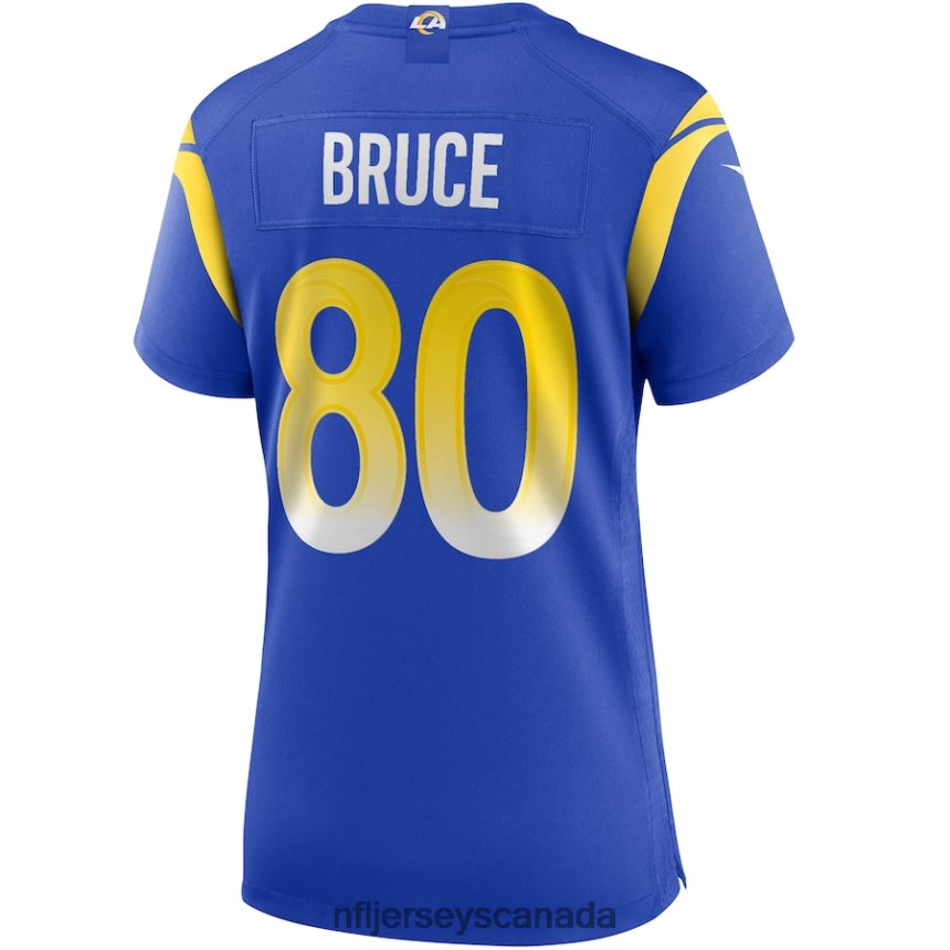 Women Los Angeles Rams Isaac Bruce Nike Royal Game Retired Player Jersey Clothing NFL TBXFR65903