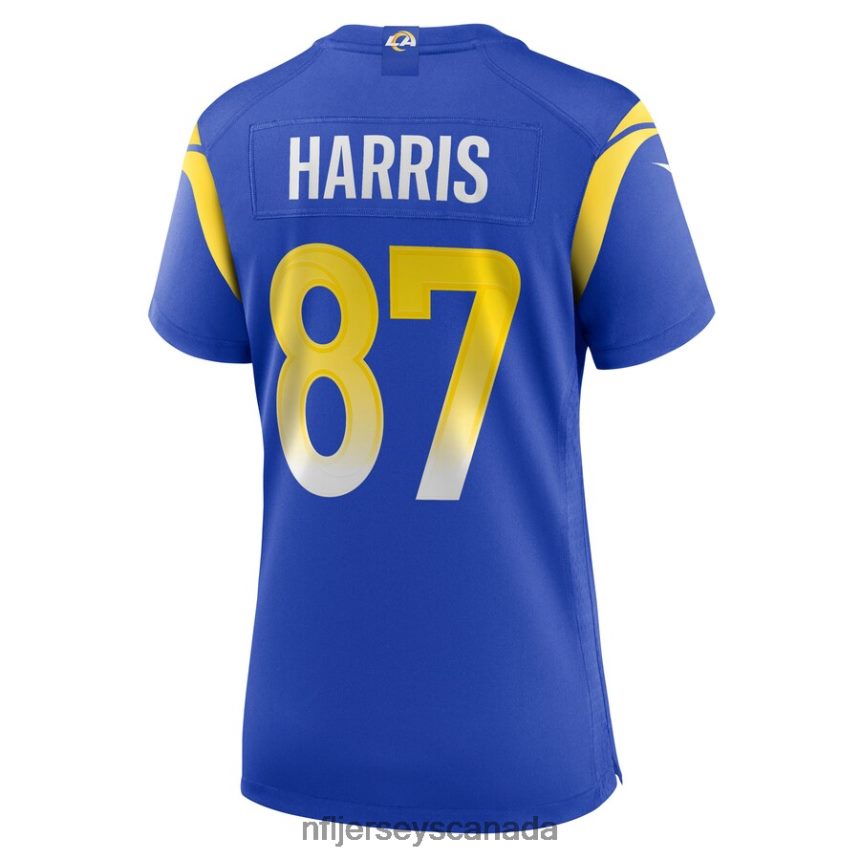 Women Los Angeles Rams Jacob Harris Nike Royal Game Player Jersey Clothing NFL TBXFR65727